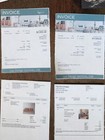 1 6 Scale Mini Interior Design Set - Blueprints  Paint  Fabric    Tile Samples