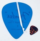 Vintage Fender Guitar Pick 1998 Giant Dealer Rare Christmas Ornament Blue New