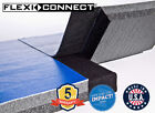 10 x10 x1-1 4  Dollamur Tapeless Flexi-connect   Wrestling Mat - Navy Blue