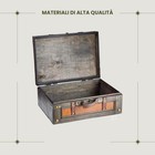 - Pirate Treasure Chest Storage - Marco 15x10 6x5 5  - Durable Wooden Treasur   