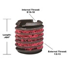 Ez Lok Threaded Insert For Metal 12l14 Carbon Steel Thread Inserts 5 1618 Int   