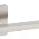 Lot Of 2 Kwikset Halifax Lever  square  - Passage Satin Nickel 97200-852