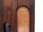 Rare C1893 Wood Zeno One Cent Chewing Gum Machine