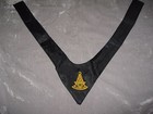 Black Masonic Cravat Tie Past Master Freemason Fraternity Lodge New 