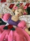 Bucilla Sugar Plum Fairy 18  Felt Christmas Stocking 85431 Completed Princess