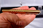Prometheus Writes lights Alpha Executive Pen  Pure Brass