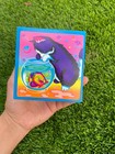 Vintage 1990s Lisa Frank Stationary Cube Post It Note Holder Kittencats Fishbowl