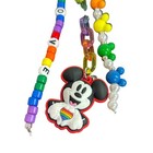 Claires New Disney Clip Beaded Mickey Mouse Pride Collection 6 Inch