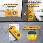 2-in-1 Line Laser Level - Mini Torpedo Level With Light  3-3 4 Inch Rotatable