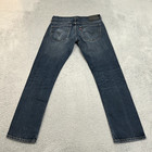 Levis Jeans Mens 32x30 Blue Denim 511 Slim Straight Skinny American Stretch Dark