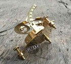 Brass Sundial Compass Clock West London Working Sun Maritime Vintage Sailor Gift