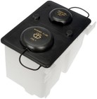 Front Coolant   Washer Fluid Reservoir With Cap Assembly For Ford Models - Durab