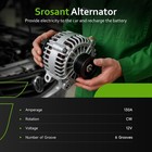 Alternator Replacement For 2007-2009 Kia Sorento 3 3 3 8l  Sedona 06-09  Borr   