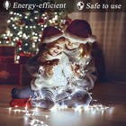 4-40m Led Icicle Lights Fairy String Curtain Light Christmas Xmas Party Decor