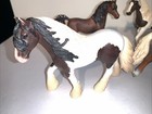 Lot Of 7 Schleich Retired Horses  4  Pre-owned