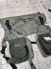 Patagonia Fly Fishing Vest Men   s Medium large Mesh Green Minimalist Outdoor