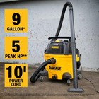 Dewalt Dxv09p 9-gallon 5 0 Hp Wet dry Shop Vacuum     3 In 1 Multi Functions