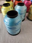 Lot Of 18 Cones Polyester Embroidery Machine Thread 10 Are New  8 Partially Used