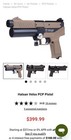 Hatsan Velox Pcp Pistol  4 Cans Of Pellets   Air Venturi G9 Hand Pump  4500 Psi