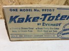 Vintage Sealed Box Everedy Kake-toter Aluminum Cake Carrier  9920