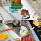 Hot Silicone Stove Counter Gap Cover Oven Guard Spill Seal Slit Filler Kitchen