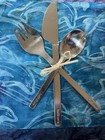 Lufthansa Knife   Fork   Spoon Set 1983-84 Cromargan Wmf Germany