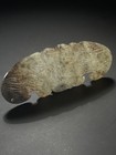 Age-old China Antique  Ming Dynasty Phoenix   Cloud Pattern Jade Heng
