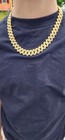 Cuban Link Chain For Men  Gold