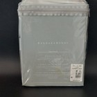 Barbara Barry Euro Sham Alpen Stitch Delft White Blue Embroidery 26   26  New