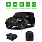  2 Door Waterproof Car Cover For Jeep Wrangler Cj Yj Tj Dust Uv Rain Protection