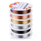 6 Pack Jewelry Beading Wire For Jewelry Making Supplies And Craft  24 Gauge 