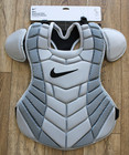 Nike Diamond Elite Baseball Chest Protector Catchers Adult 17  Wolf Grey black