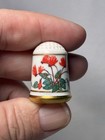 Assorted Set Of 8 Vintage Thimbles Collectibles