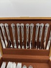 Chantilly By Gorham Sterling Silver Flatware Set For 12- Serving Pieces 87pc Set