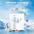 3 0 Cu ft Upright Freezer  Mini Freezer  adjustable Thermostat reversible Door