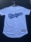 Genuine Merchandise Youth Medium 10 12 Dodger Jersey Plain On Back White On Blue