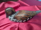 Duck Decoy Hand Carved Mini Duck Hunting Decor Wooden Mallard Miniature Lake