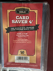 Cbg Cardboard Gold Card Saver 4 Iv  5x50ct   250 Pcs  Psa Grading  free Sleeves 