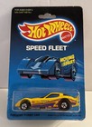 Hot Wheels 1988 Firebird Funny Car Speed Fleet Blackwall 5121 Yellow Protector