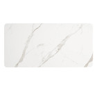 30  X 60  Rectangular Restaurant Table Top With White Marble Laminate Top Finish