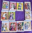 Vintage 1980 Minature Little Golden Books The Tiny Golden Library Set Of 11