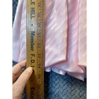 Vintage Pink Striped Girls Bubble Dress Peter Pan Collar Size 6x Party Usa