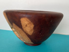 Rare Turned Coolibah Art Bowl By Listed Artist Jack Williams Signed Modernist
