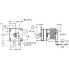 Dayton 1mbg5 Ac Gearmotor  50 In-lb Max  Torque  13 Rpm Nameplate Rpm  115v Ac