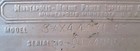 Mm Minneapolis Moline Power Implement Co  Serial Number Plate Id Tag Sign Emblem