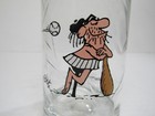Vintage Arby s B c  Ice Age Collector Series Caveman Wiley 1981 Glass Cup