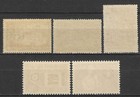 Finland Stamps 1929-1963 Sc  157  256  265  396  416 Small Lot Finland Mnh