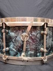 Vtg Snare Ludwig Leedy Slingerland Era  Bue Oyster Pearl   6 5 X14 8 Lug Tube