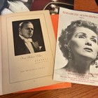 Vintage Opera Program Lot Of 5 - 50s 70s Sf Lincoln Center Boston Met Goodspeed