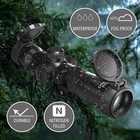 Crossbow Scope 1 5-5x32mm Multi-reticle 250-425 Fps Dual Color Black 